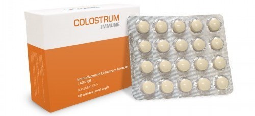Colostrum Immune suplement diety